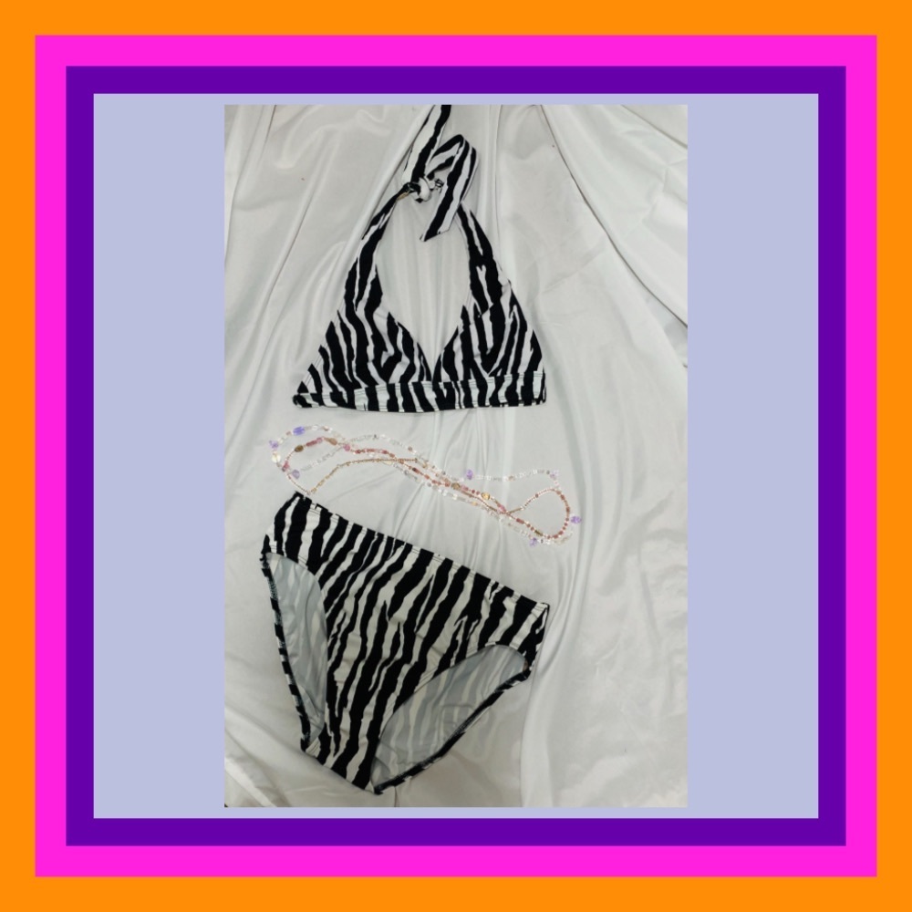 Zebra bathing suit